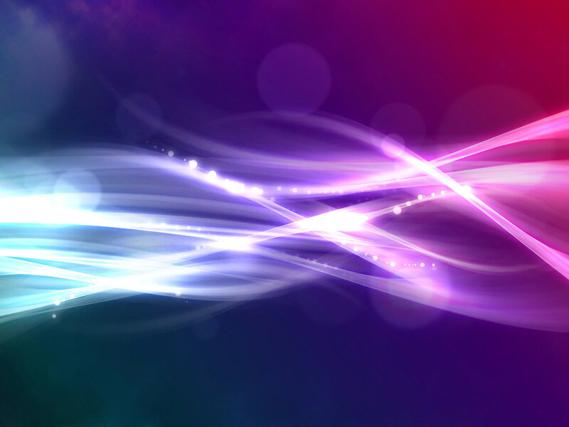 Abstract Light Waves — Dynamic, Light Streaks