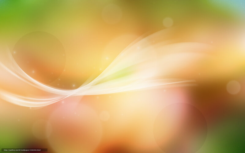 Abstract Light Waves — Green, Calm, Bokeh