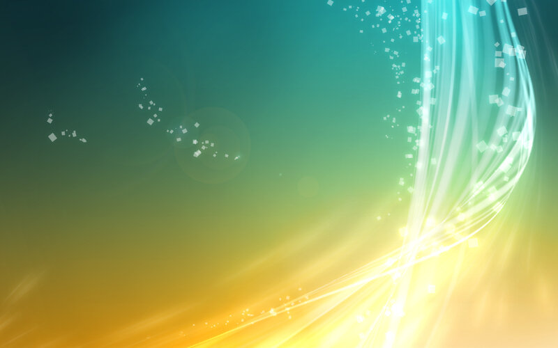 Abstract Light Waves — Green