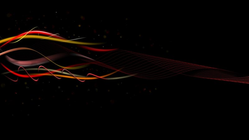 Abstract light waves on black