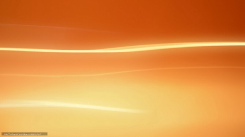 Abstract Light Waves — Orange, Calm, Light Streaks