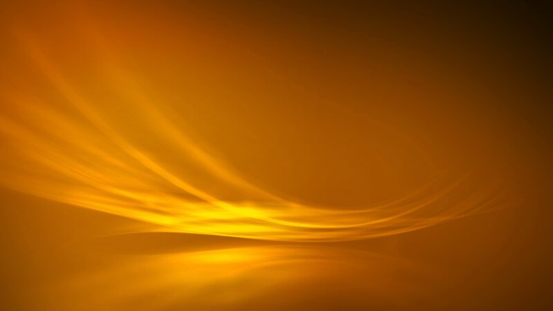 Abstract Light Waves — Orange, Calm
