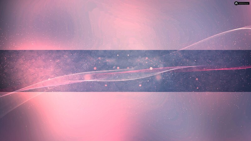 Abstract Light Waves — Pink, Ethereal
