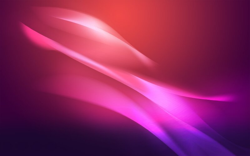 Abstract Light Waves — Pink