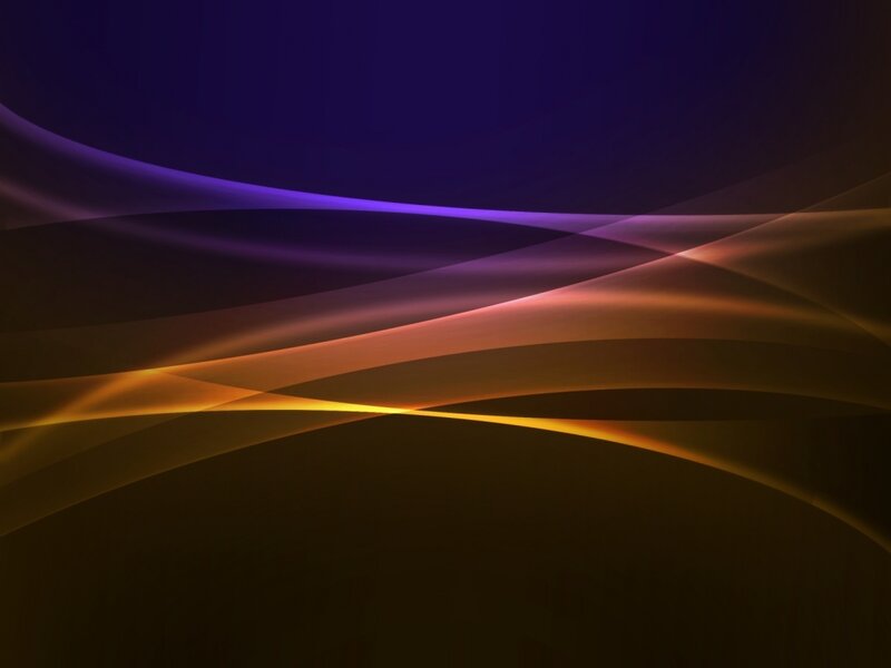 Abstract Light Waves — Purple, Dynamic, Color, Orange