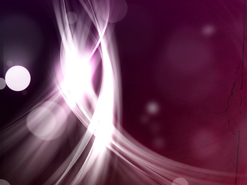 Abstract Light Waves — Purple, Dynamic, Digital Art, Bokeh