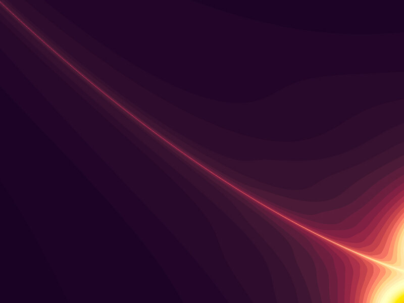 Abstract Light Waves — Purple, Dynamic, Digital Art, Light Rays
