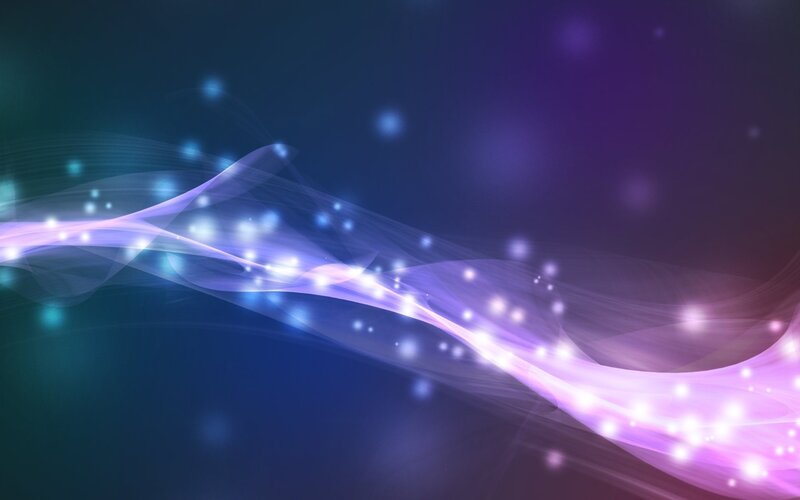Abstract Light Waves — Purple, Ethereal