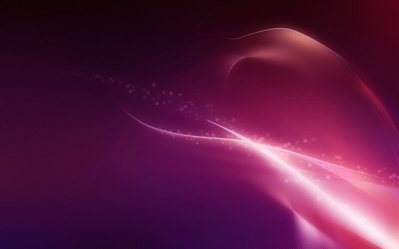 Abstract Light Waves — Purple, Serene