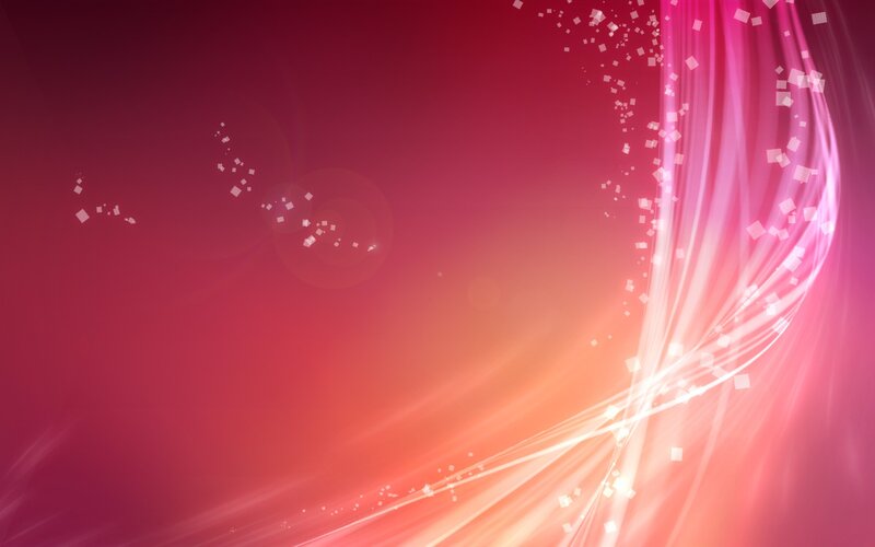 Abstract Light Waves — Red, Dynamic, Digital Art, Light Streaks