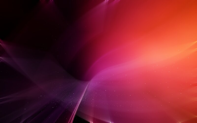 Abstract Light Waves — Red, Dynamic, Digital Art, Particles, Color Gradient