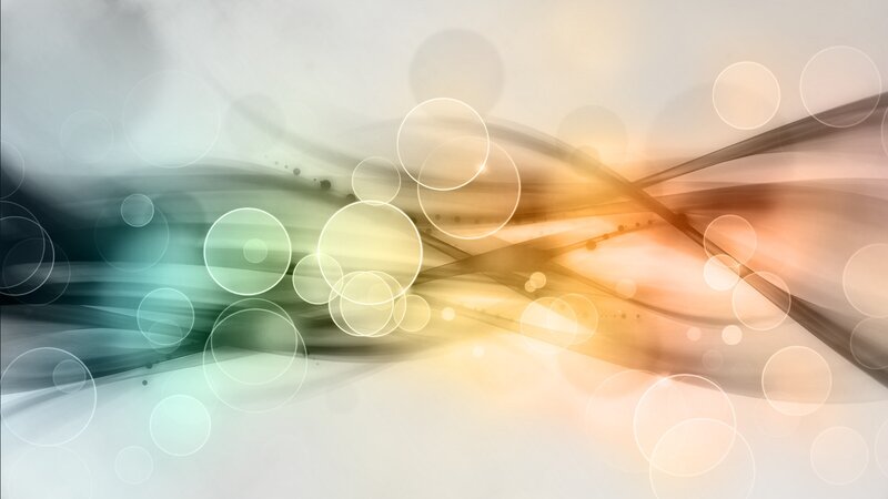 Abstract Light Waves — White, Calm