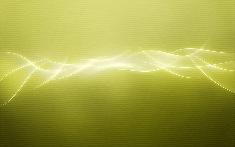 Abstract Light Waves — Yellow, Calm, Lines