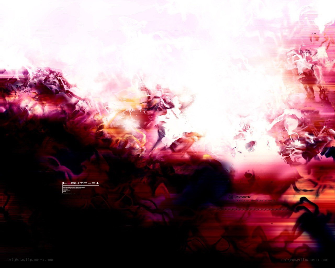 abstract lightflow artwork