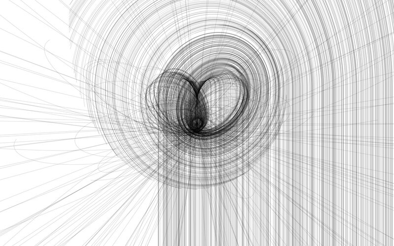 Abstract Line Art — Black, Dynamic, Lines