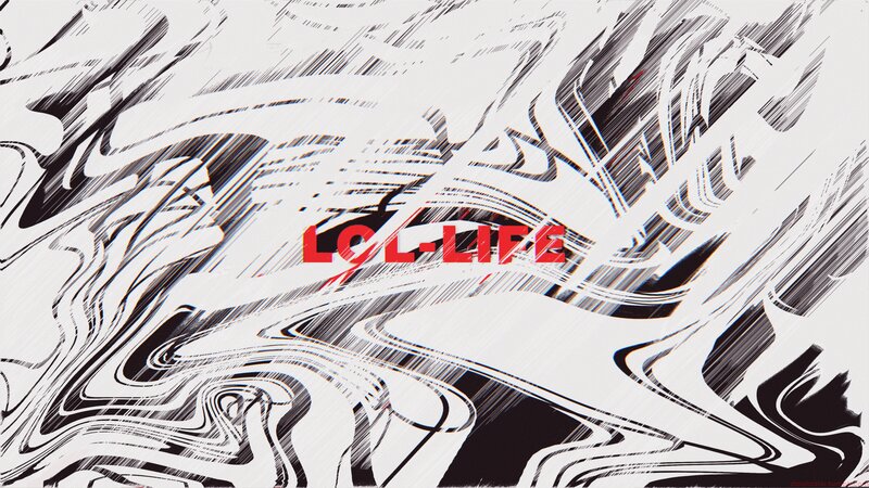 Abstract Line Art — Black, Dynamic