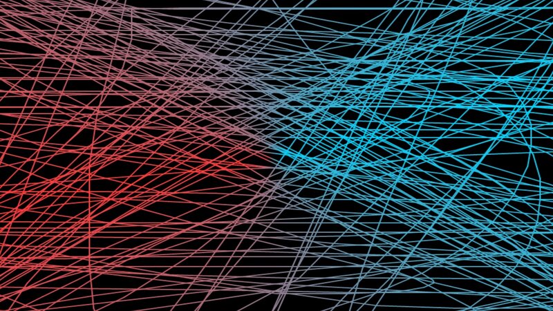 abstract line art gradient
