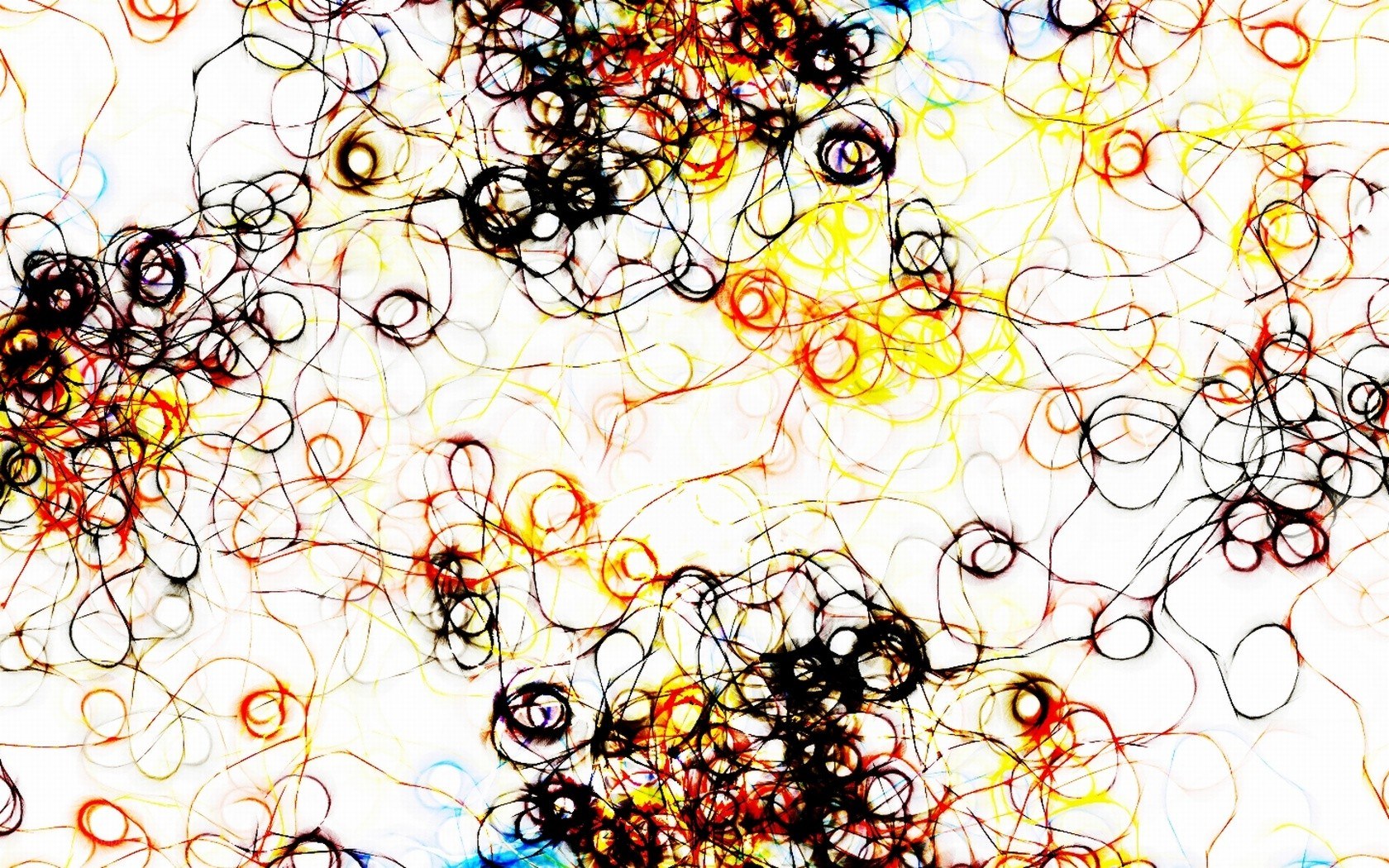 Abstract line art pattern