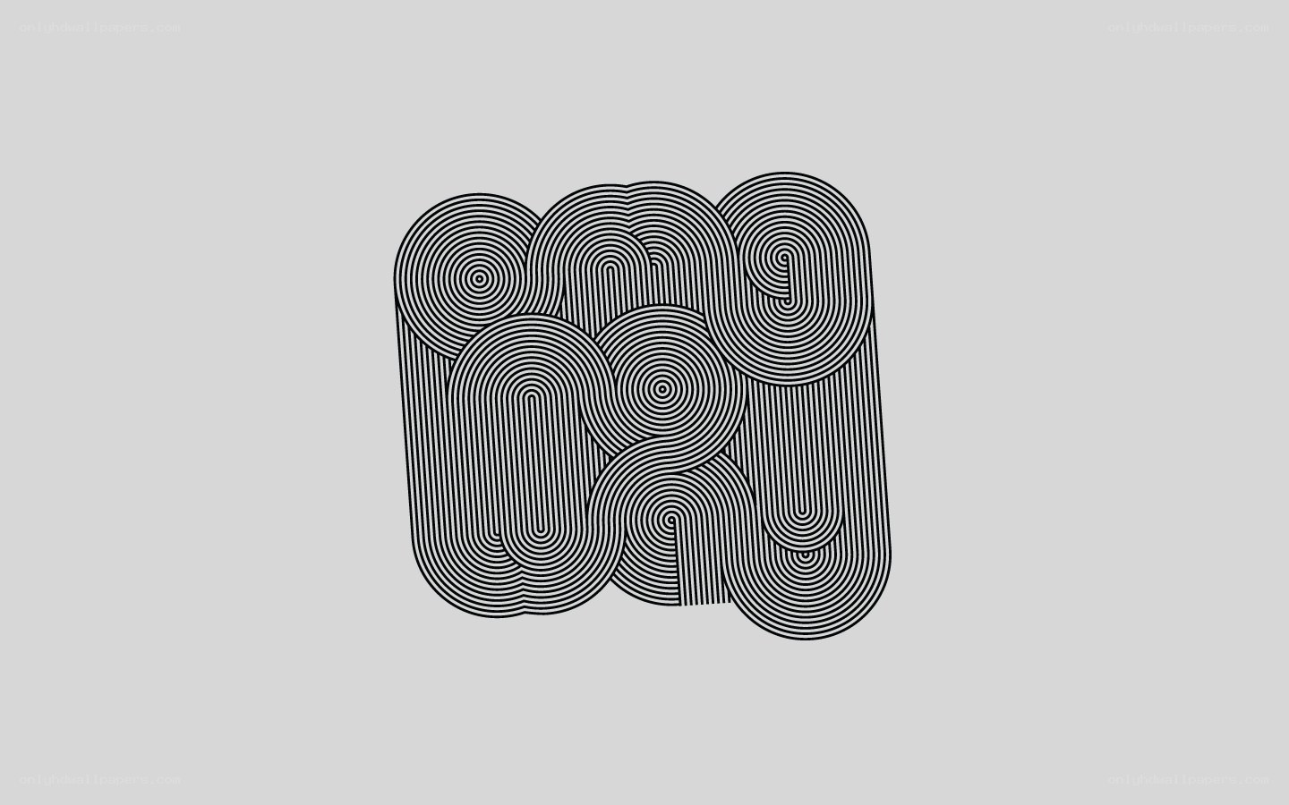 Abstract line art pattern