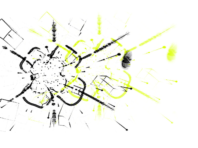 Abstract Line Explosion