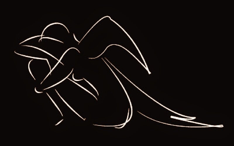Abstract Line Figure