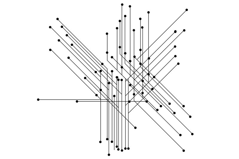Abstract Line Network