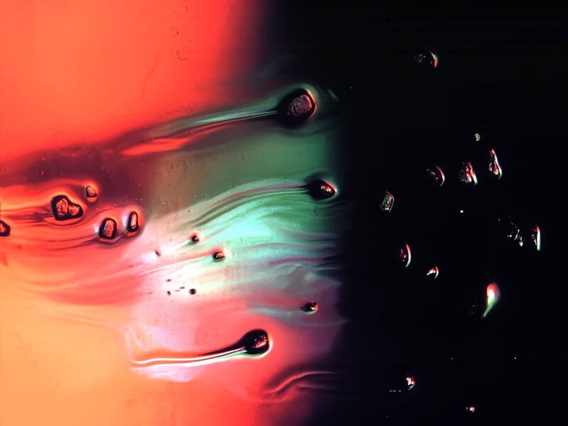 Abstract liquid color flow