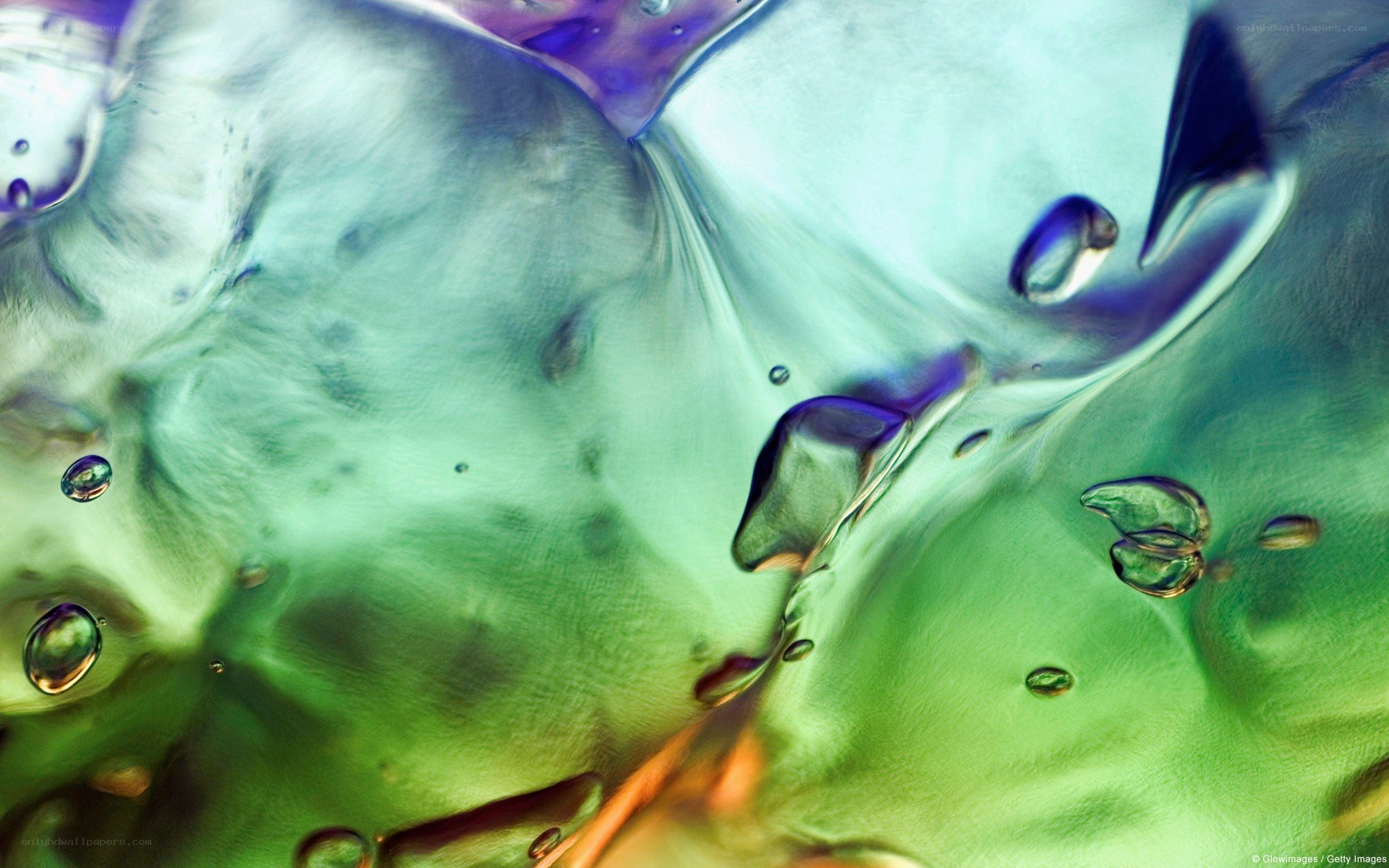 Abstract liquid colors