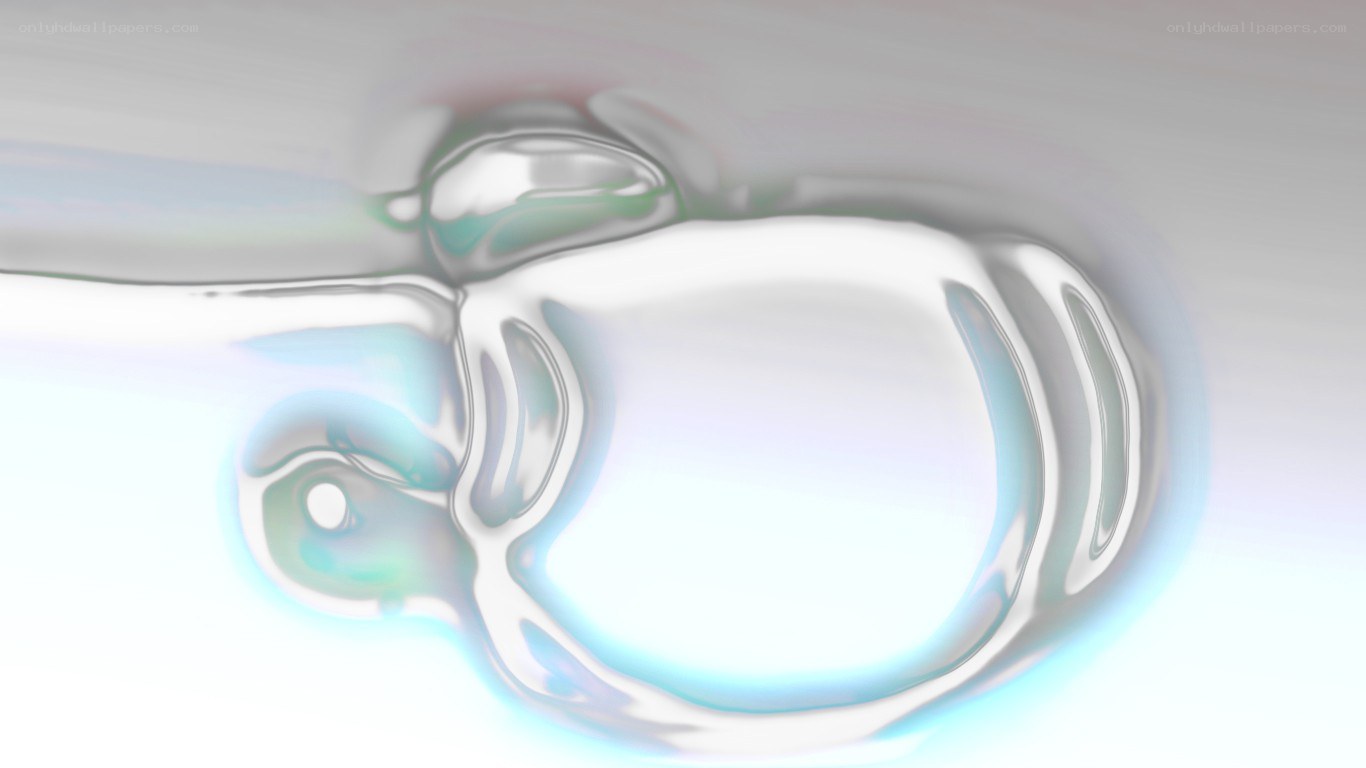 abstract liquid form