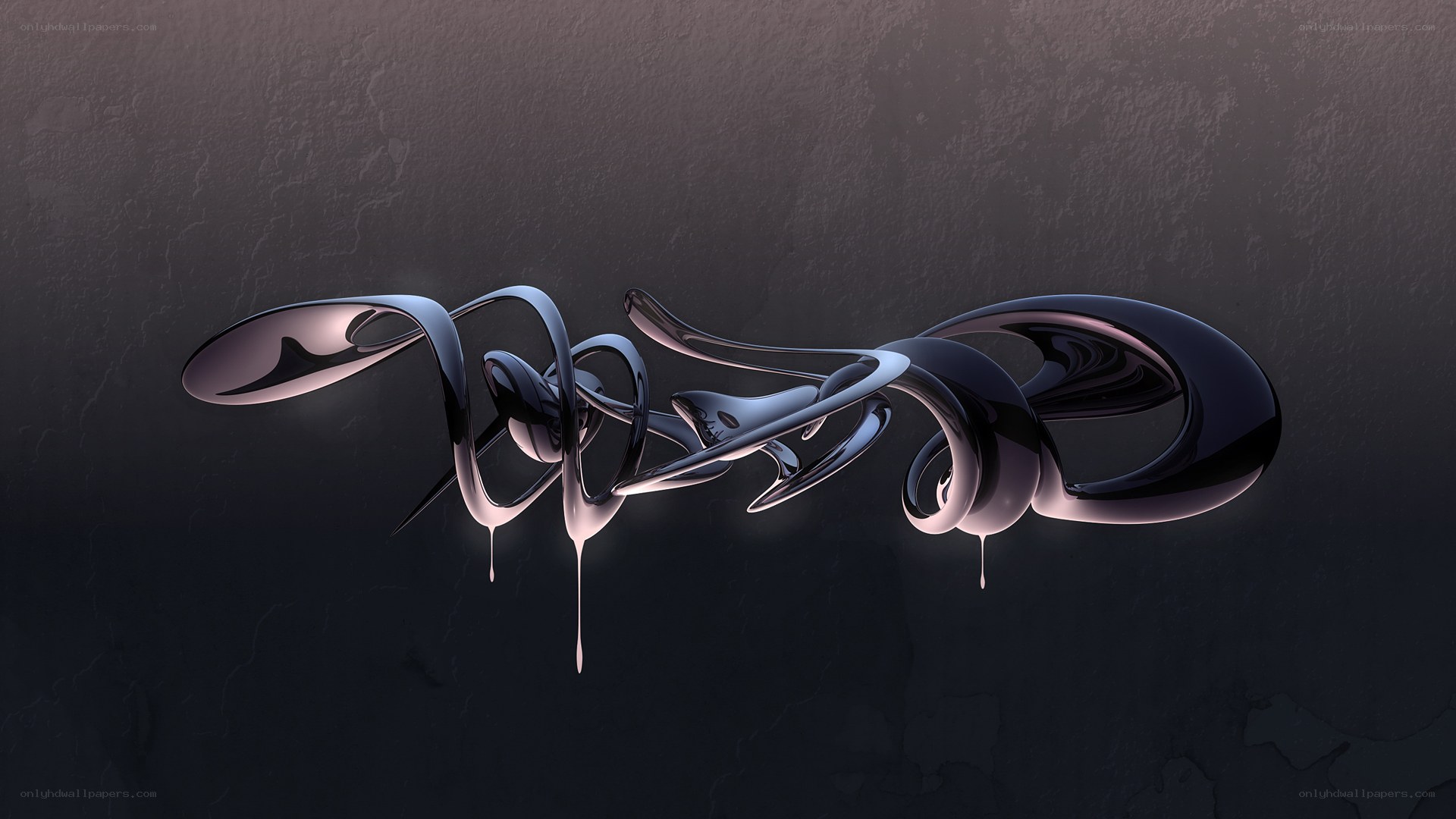 abstract liquid sculpture