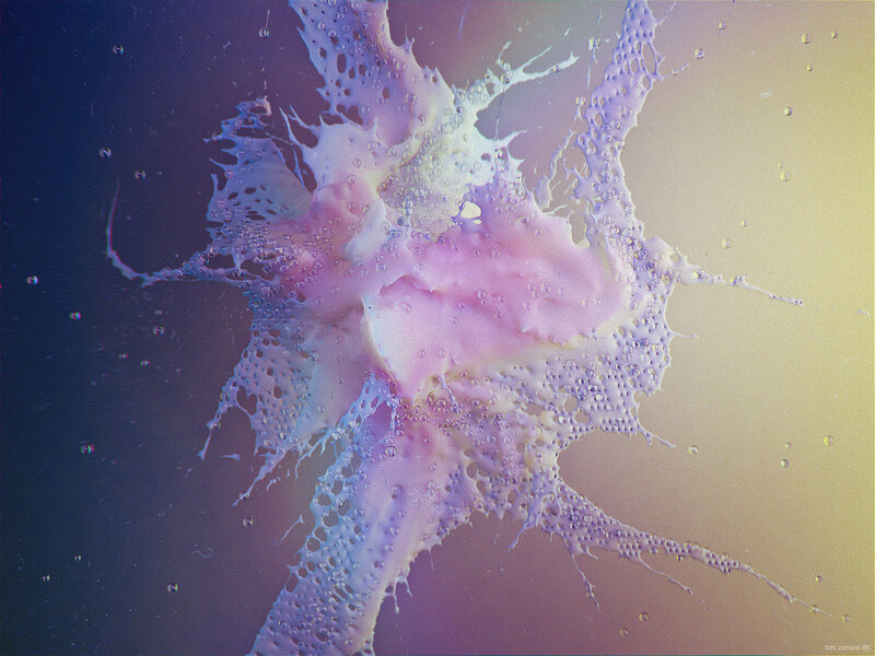 abstract liquid splash pattern