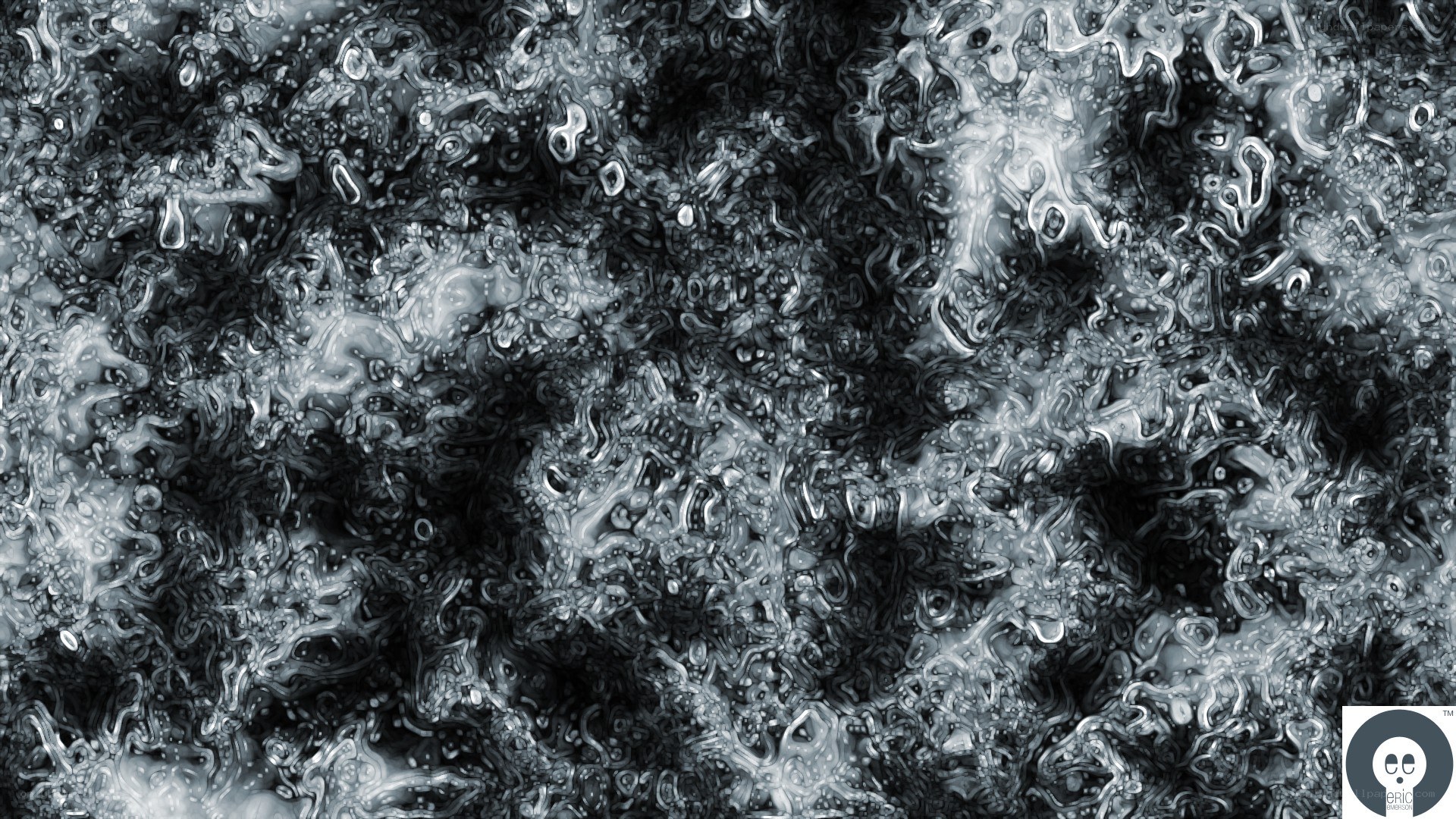 Abstract liquid texture