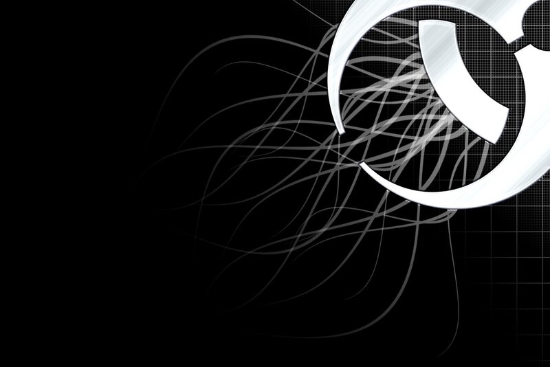 Abstract Logo Design — Black, Minimalist, Digital Art, Lines