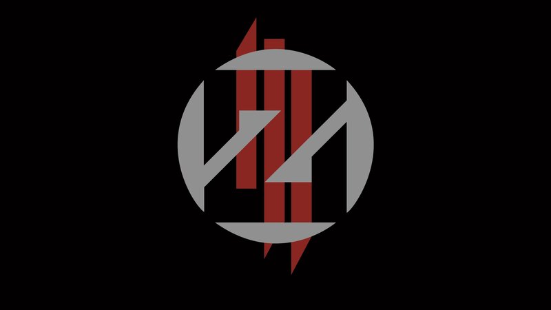 Abstract Logo Design — Black, Minimalist, Vector Art, Gray