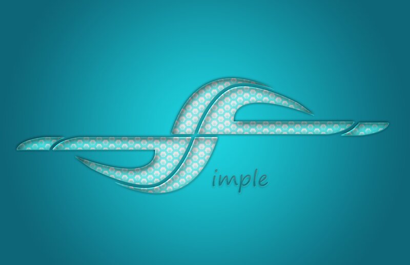 Abstract Logo Design — Blue