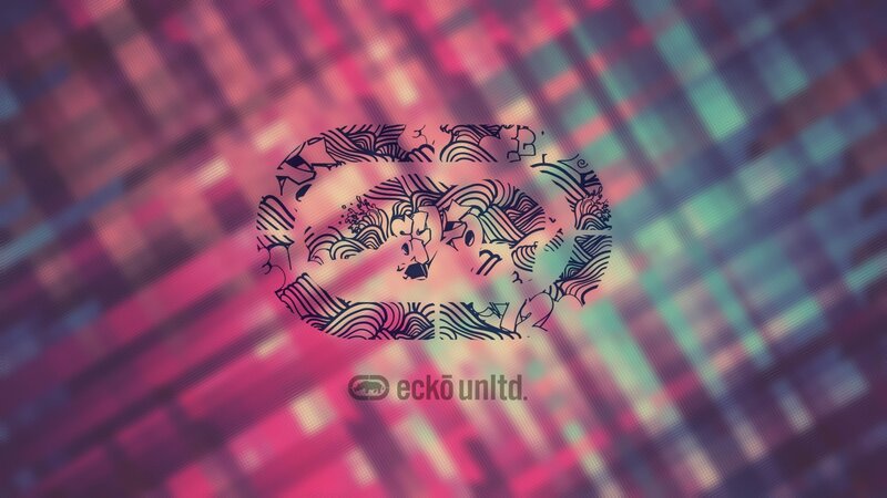 Abstract Logo Design — Pink, Vibrant