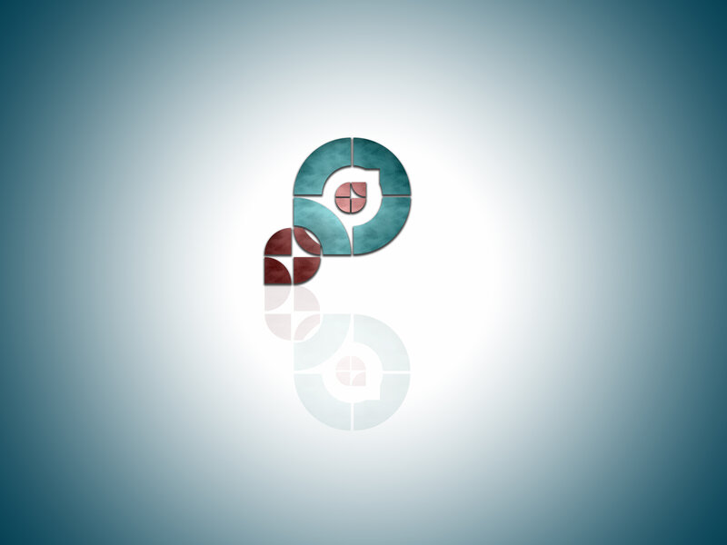 Abstract Logo Design — Teal