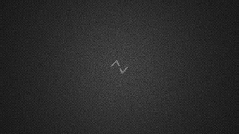 Abstract Logo on Dark Background — Black