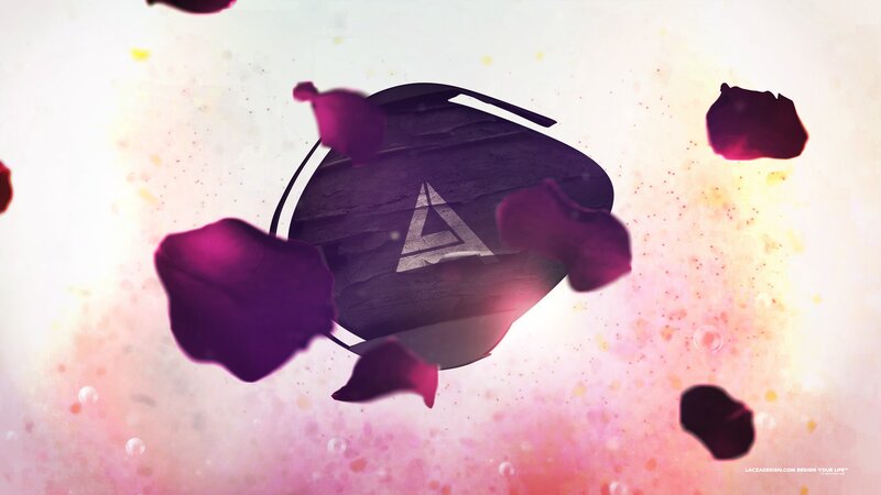 abstract logo with petals