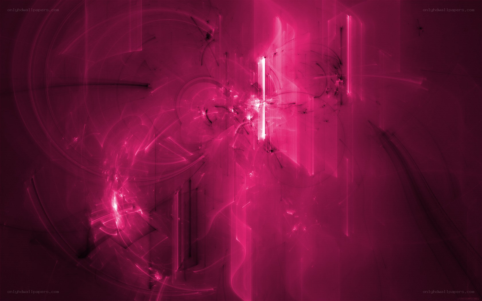abstract magenta light patterns