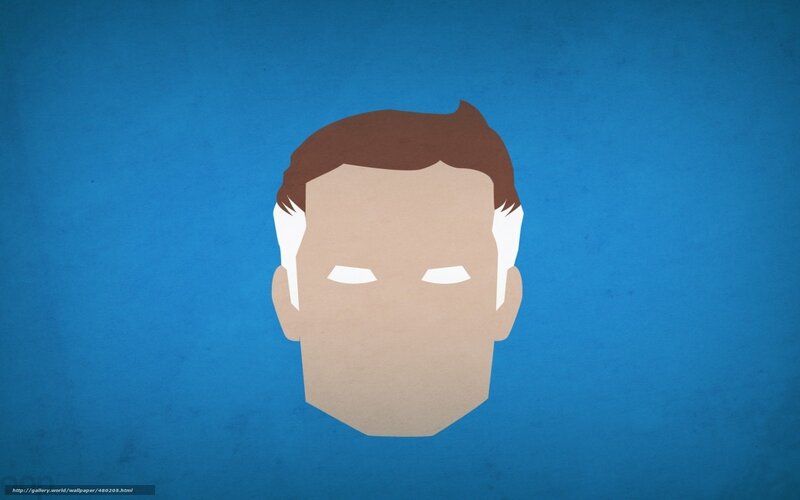 abstract man portrait