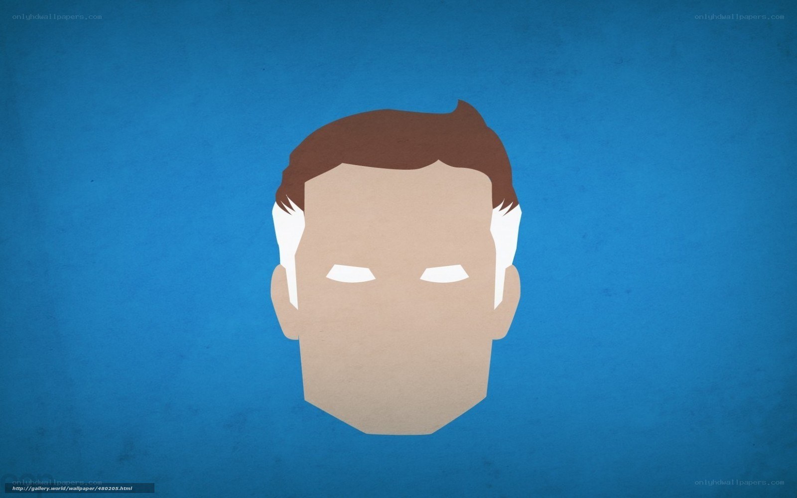 abstract man portrait