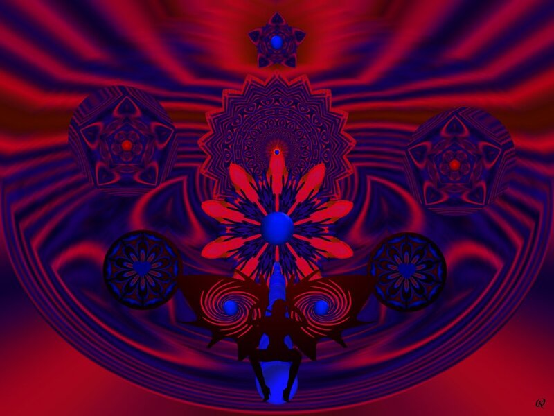 Abstract Mandala Design