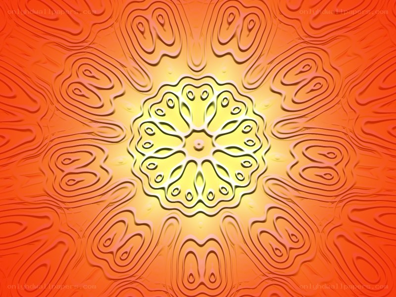 Abstract mandala pattern