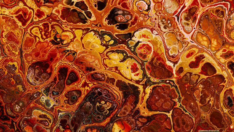 Abstract Marbled Pattern