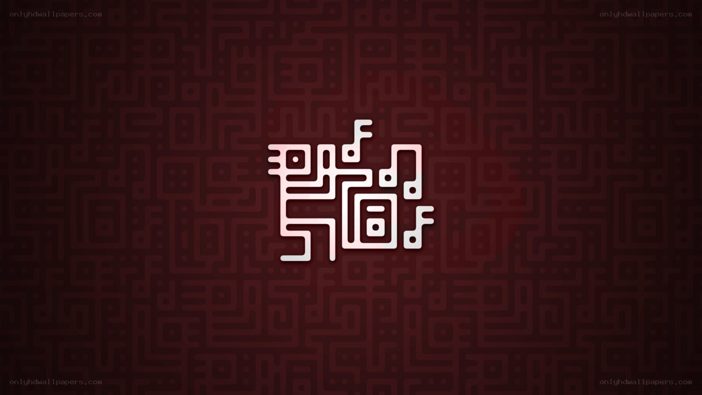 abstract maze logo design