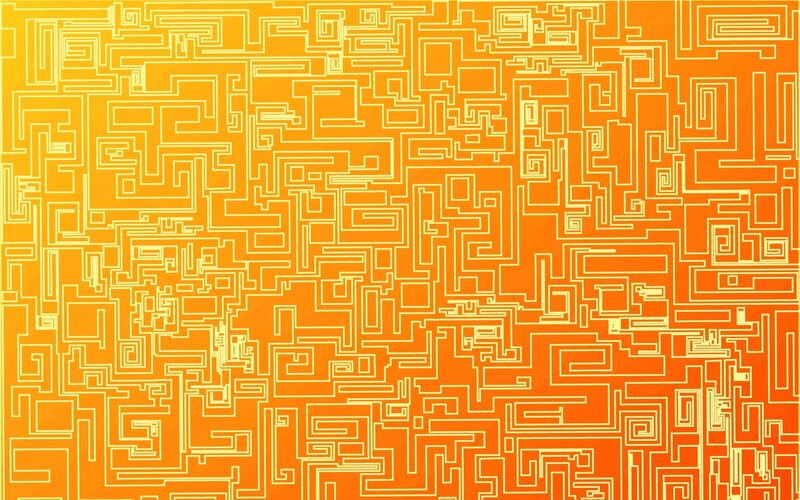 Abstract Maze Pattern