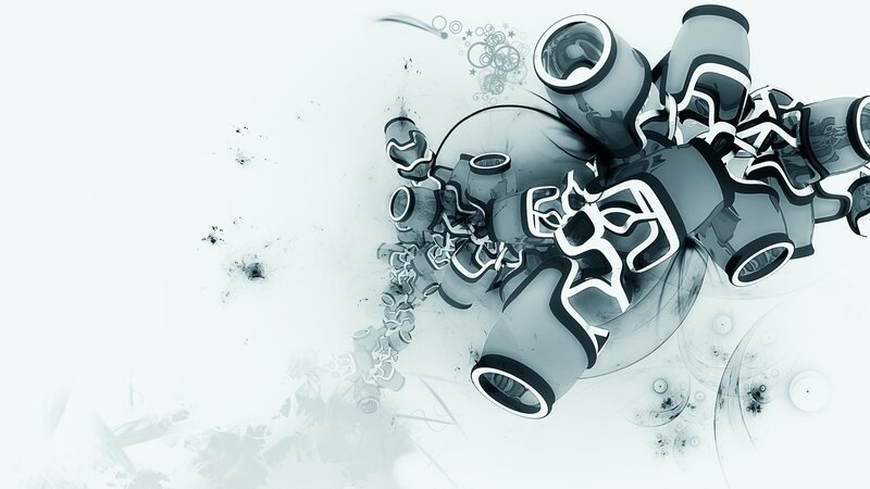 abstract mechanical art