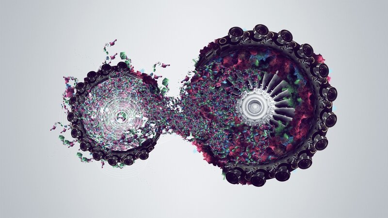 abstract mechanical art