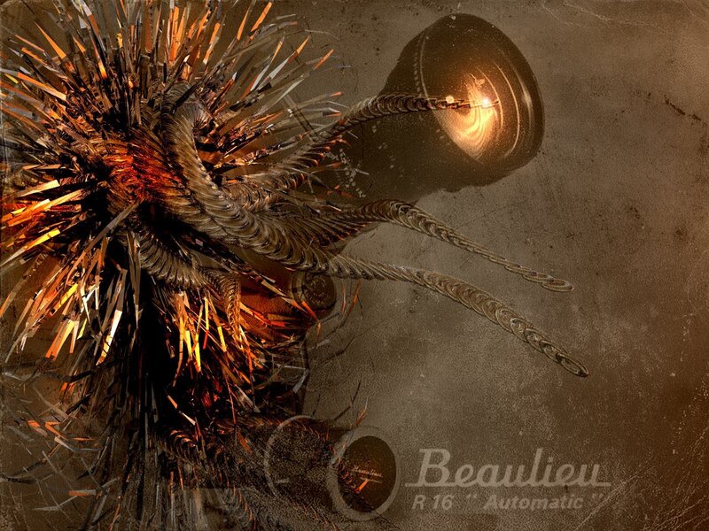 Abstract Mechanical Creature — Brown